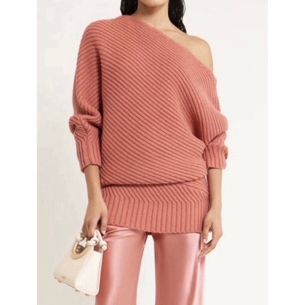 Cult Gaia Kitty Knit Sweater Dress In Jaipur Wool Small